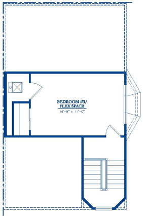 The Ardmore Third Bedroom/Flex Floor Plan