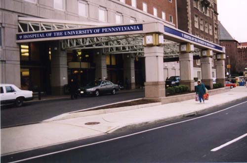 New Entrance Canopy at University of Pennsylvania Hospital